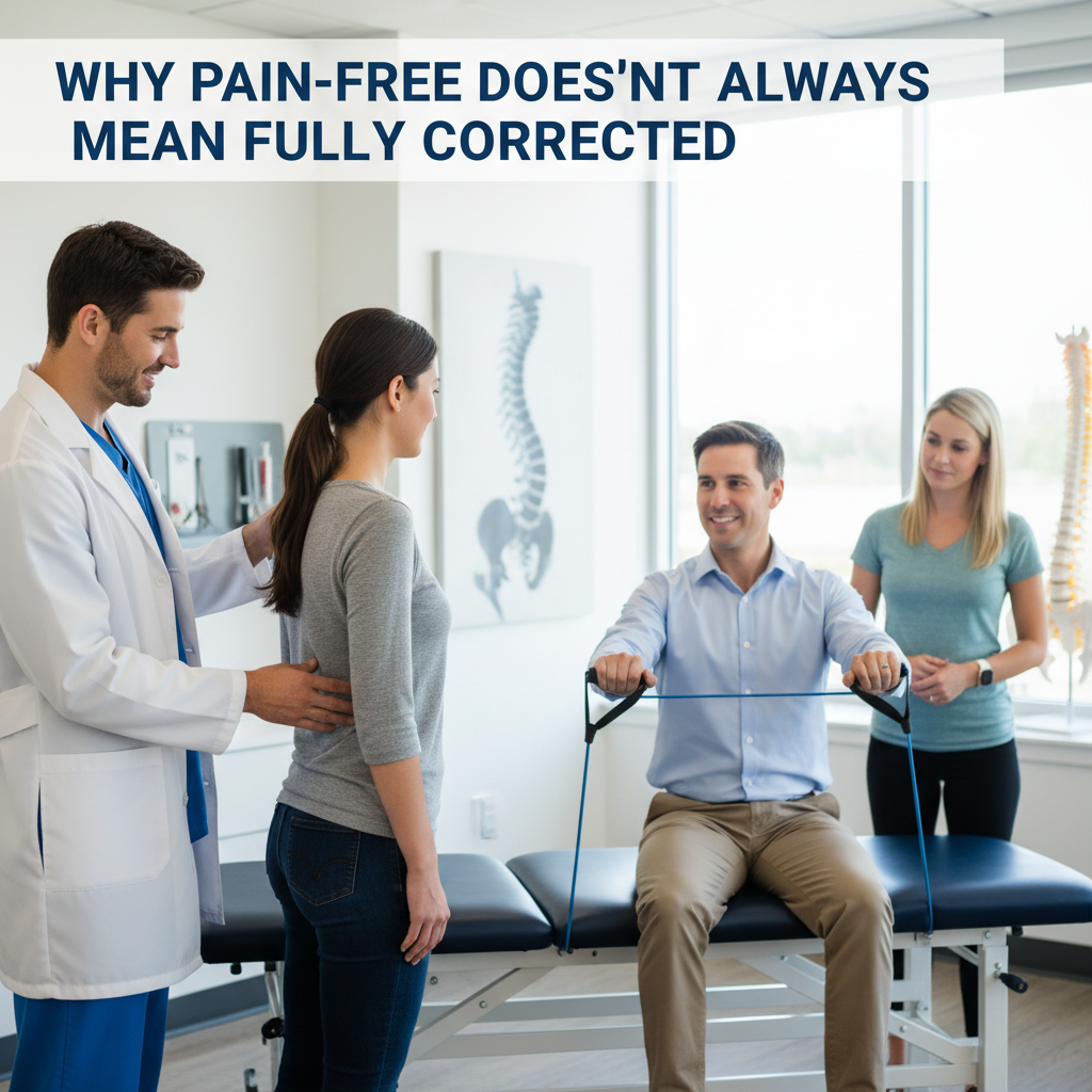 Why Pain-Free Doesn’t Always Mean Fully Corrected