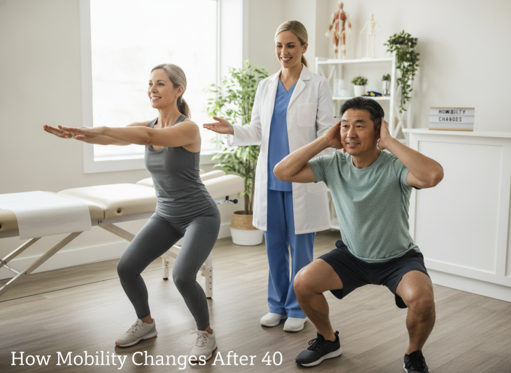How Mobility Changes After 40